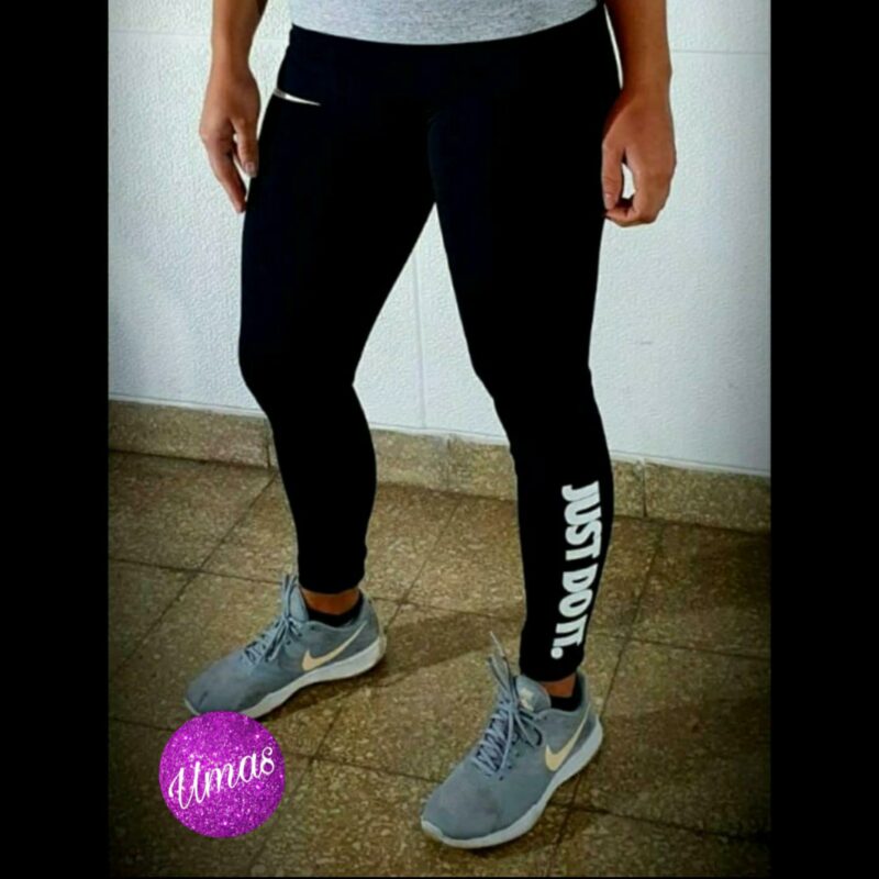 Calza Larga estampada Just do it