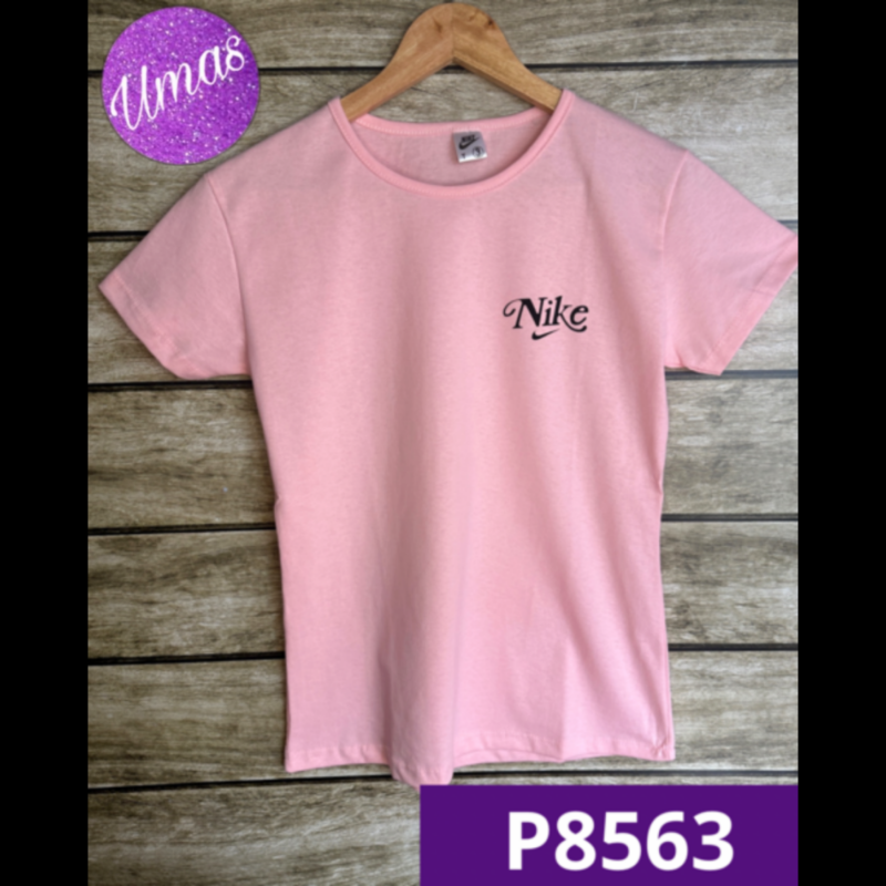 Remera Algodón Nike Rosa