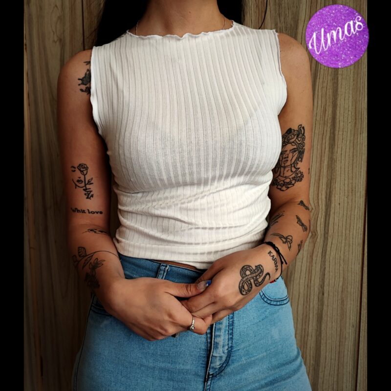 Musculosa Morley Blanca