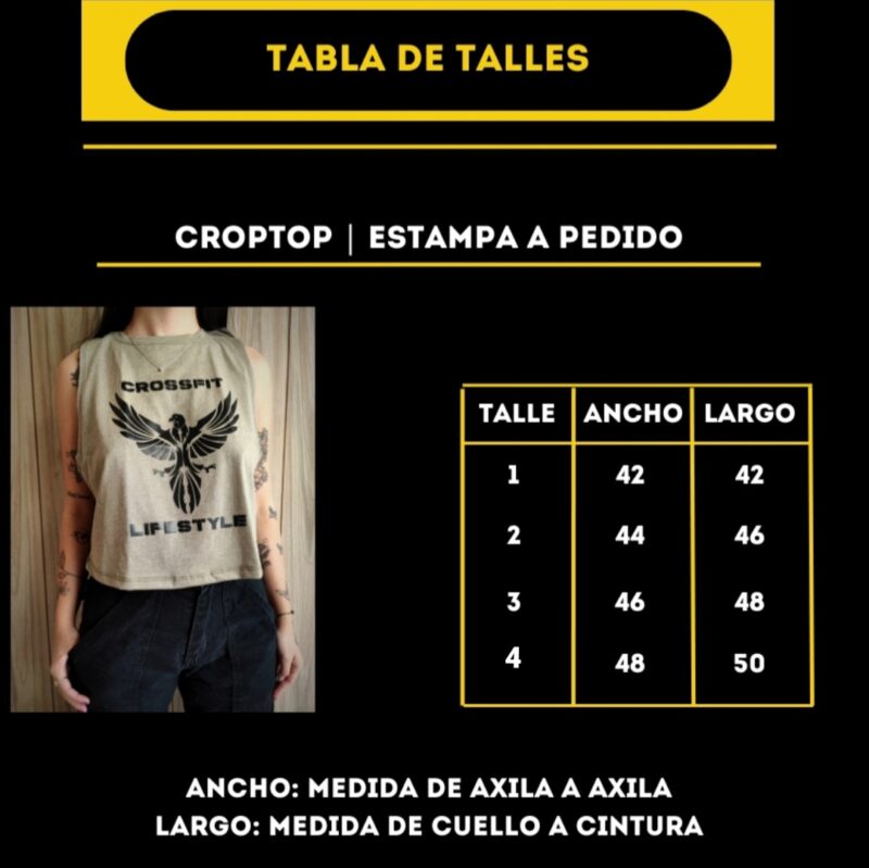 Crop-Top Algodón - Imagen 2