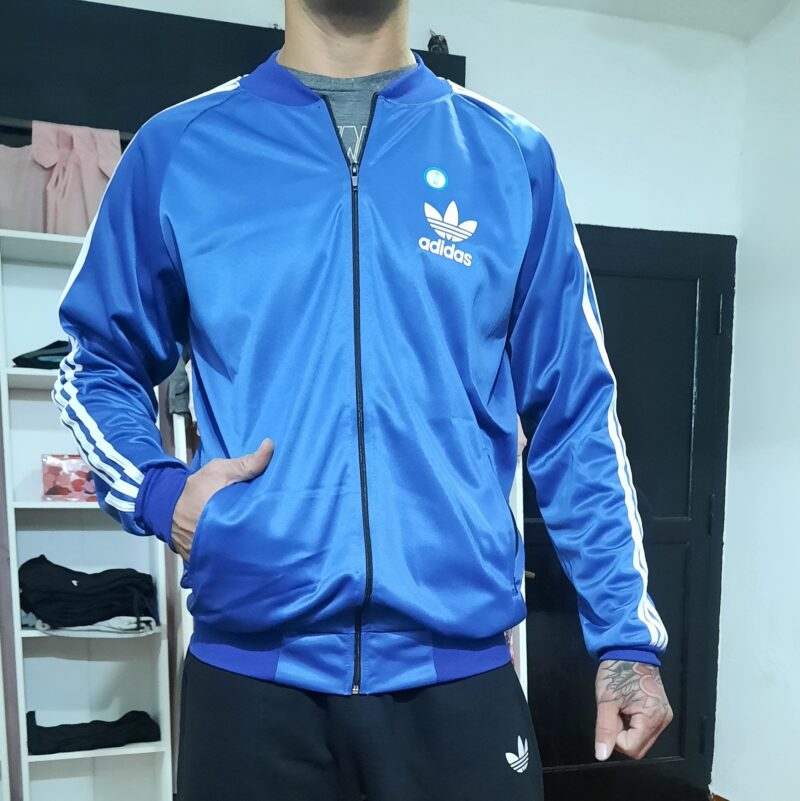 Campera Adidas Retro Frisada