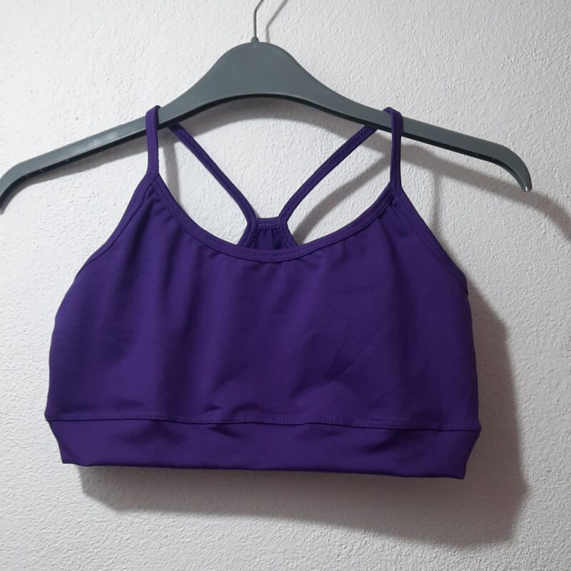 Top Lycra con Tiras