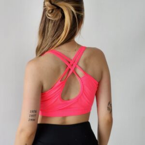 Top Lycra con Tiras