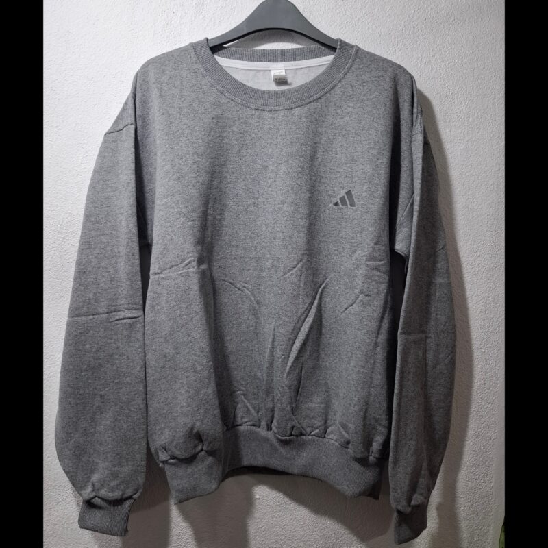 Buzo Algodón Frisado Gris