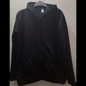 Campera Negra con Peluche