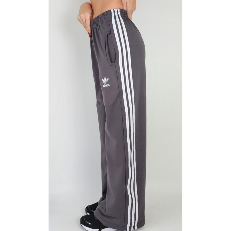 Palazo Lycra Frisada Gris