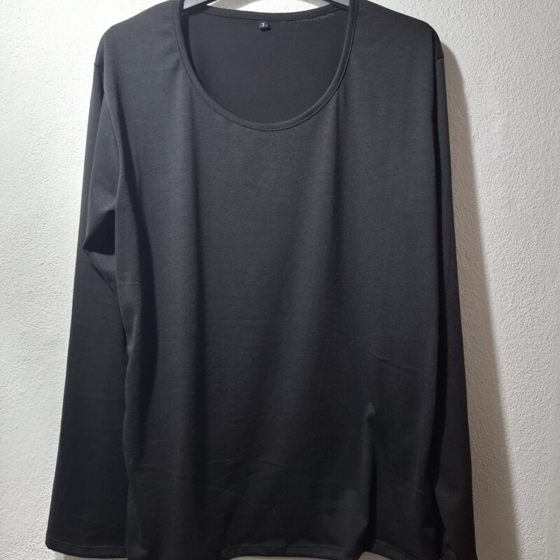 Camiseta Algodón Negra