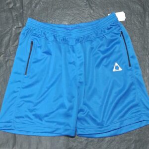 Short Dry-Fit Celeste con Cierre
