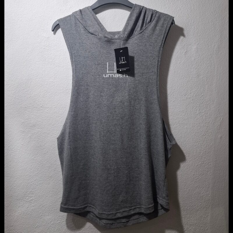 Sudadera con Capucha Gris Melange - Imagen 2