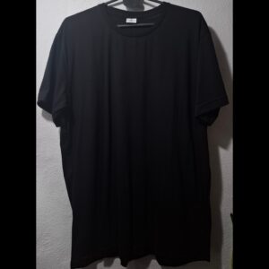 Remera Algodón Negra