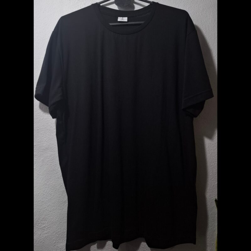 Remera Algodón Negra