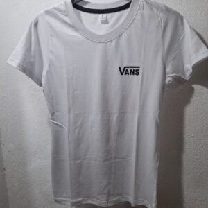 Remera algodón Blanca VANS